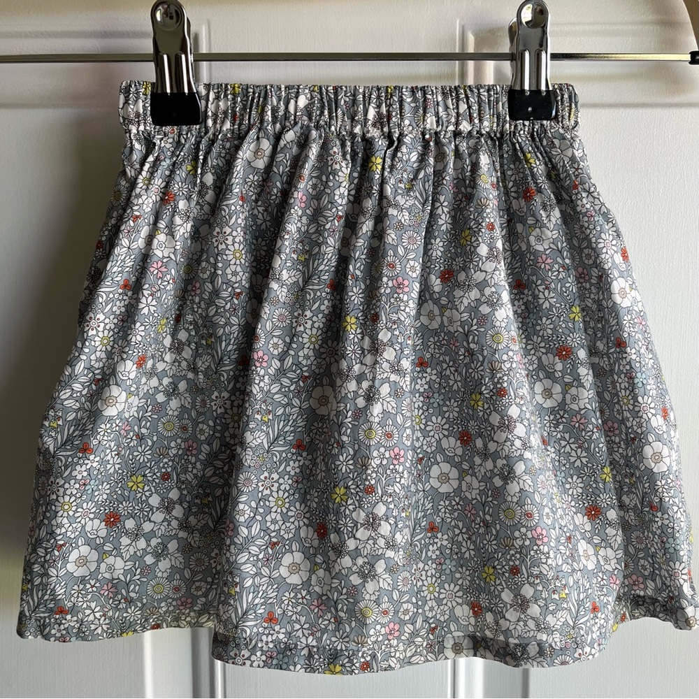 •Nellie Quats• 100% Linen Floral Skirt - Size 18-24 Months - Picture 5 of 7